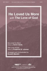 He Loved Us More with The Love of God SATB choral sheet music cover